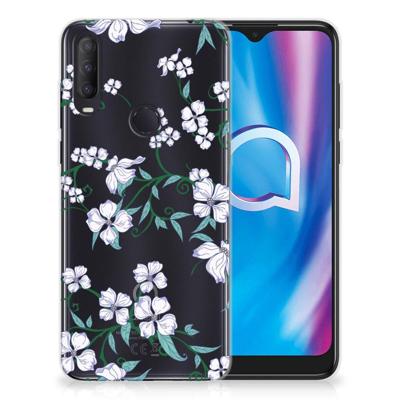Alcatel 1S (2020) Uniek | TPU Case | Blossom White
