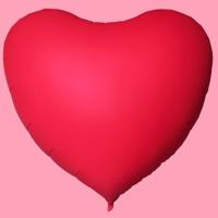 Hart Ballon - XXL Heart Balloon - thumbnail