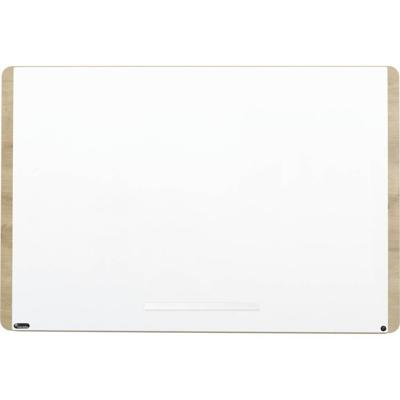 Rocada Whiteboard NAT6421 (b x h) 150 cm x 100 cm Wit (RAL 9003) Kunststof coating Incl. opbergbakje, Horizontaal- of verticaalformaat