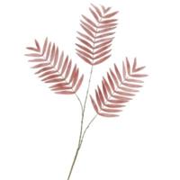 Daan Kromhout Kunsttak palm leaf zijde oudroze 95 cm | 6 stuks - thumbnail