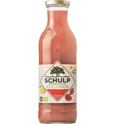 Appel & aardbeiensap bio
