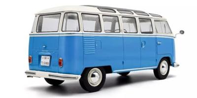 Solido Auto Volkswagen (VW) T1 21 WINDOWS b. blauw/wit Kant-en-klaar model Personenauto (model)
