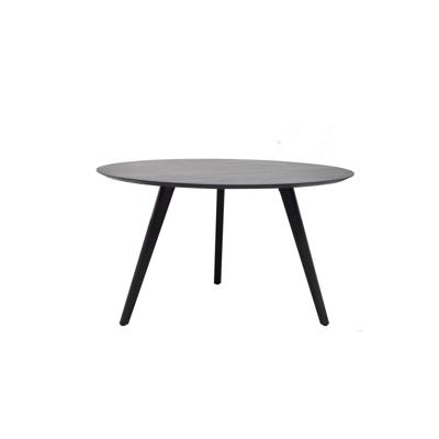 NOGA Sita eettafel ø140 cm eiken Nero KEN onderstel NOGA Sita eettafel ø140 cm eiken Nero KEN onderstel