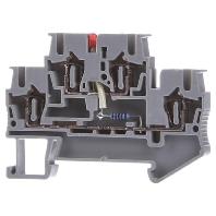 Phoenix Contact 3031607 Componentenserieklem 5.2 mm Spanveer Grijs 50 stuk(s) - thumbnail