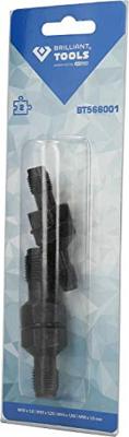 Brilliant Tools BT566001 Reparatiegereedschapsset voor bougieschroefdraad, 2-delig Brilliant Tools BT566001 Reparatiegereedschapsset voor bougieschroefdraad, 2-delig
