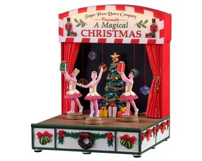 Sugar plum dance company b/o (4.5v) kerstfiguur LEMAX - Lemax