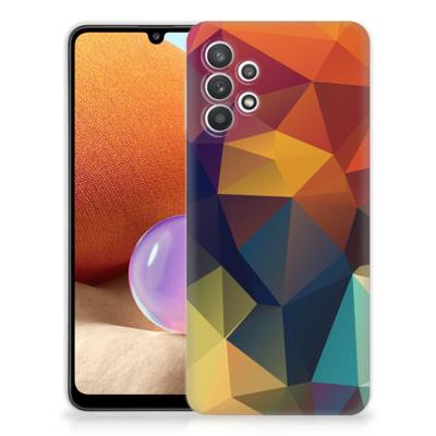 Samsung Galaxy A32 4G | A32 5G Enterprise Editie | TPU Hoesje | Polygon Color