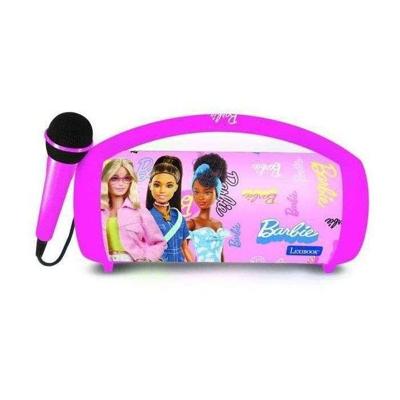 Draagbaar luidsprekersysteem Lexibook Barbie Rose Bluetooth luidspreker