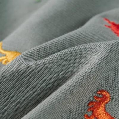 Kindershirt met korte mouwen 140 kakikleurig Kindershirt met korte mouwen 140 kakikleurig