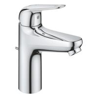 GROHE Swift QuickFix Wastafelkraan - m-size - met trekwaste - chroom 24328001 - thumbnail
