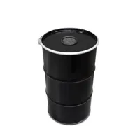 Olievat prullenbak 120L - Met glasrozet - thumbnail