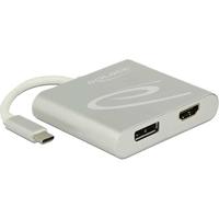 DeLOCK USB-C > 1x HDMI + 1x DisplayPort adapter - thumbnail