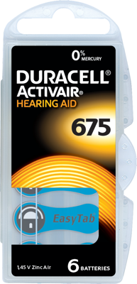 Duracell DA675 6x Duracell DA675 6x