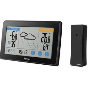 Hama Weerstation Touch Zwart