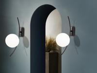 Wandlamp MARAJO 1 lamp zwart - thumbnail