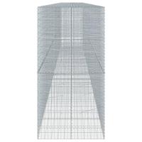 Schanskorf 1200x100x200 cm gegalvaniseerd ijzer zilverkleurig - thumbnail