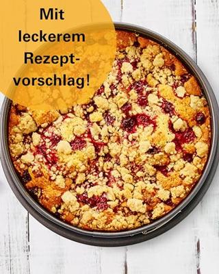 Bakvorm met uitneembare bodem - BIRKMANN - EASY BAKING - Koolstofstaal - Antiaanbaklaag - 26 x 26 x 9 cm