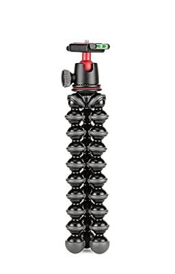 JOBY GorillaPod 3K-set, flexibel lichtgewicht statief met balhoofd voor DSLR- en CSC/spiegelloze camera's, maximaal draagvermogen 3 kg, JB01507-BWW