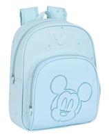 Schoolrugzak Mickey Mouse Clubhouse Baby Licht Blauw 28 x 34 x 10 cm - thumbnail