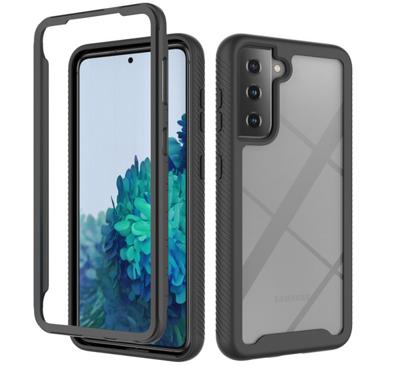 Casecentive Shockproof case Samsung Galaxy S21 black