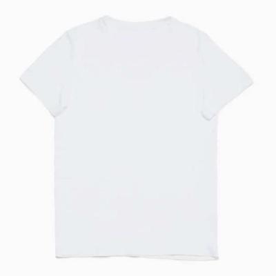 HOM Classic T-shirt V-Neck Premium Cotton Modal Wit