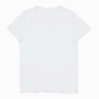 HOM Classic T-shirt V-Neck Premium Cotton Modal Wit - thumbnail