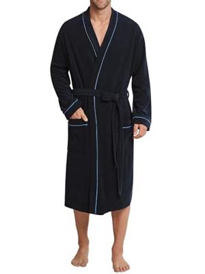 Schiesser Badjas 112562 navy 48/S