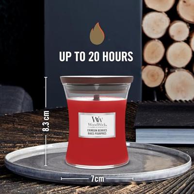 WoodWick crimson berries mini candle