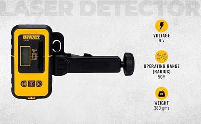 DeWALT DE0892G Waterbestendige Digitale Laserdetector voor Groene lasers - thumbnail
