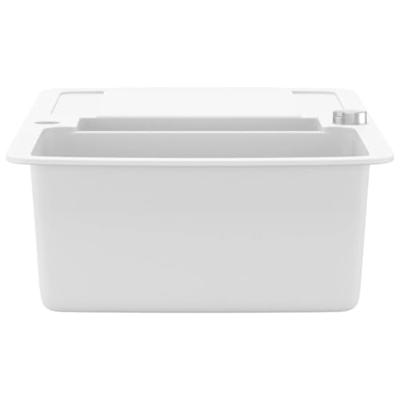 Gootsteen dubbele bakken graniet wit Gootsteen dubbele bakken graniet wit