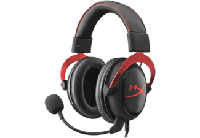 HyperX Cloud II Red, 7.1 virtual surround gaming headset - thumbnail