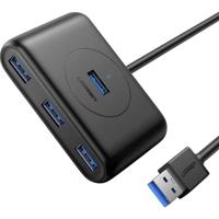 UGREEN 20290 USB-kabel USB 3.2 Gen1 (USB 3.0 / USB 3.1 Gen1) USB-A stekker, USB-A bus, USB-A bus, USB-A bus, USB-A bus Zwart - thumbnail