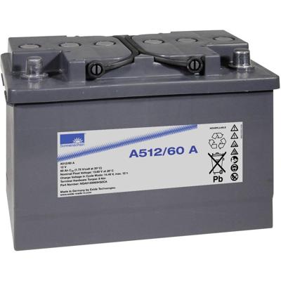 GNB Sonnenschein A512/60 A Loodaccu 12 V 60 Ah Loodgel (b x h x d) 278 x 190 x 175 mm Conuspool Onderhoudsvrij