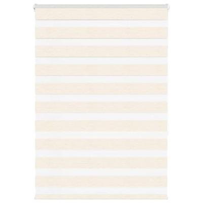 VidaXL Zebra rolgordijn 115x150 cm stofbreedte 110,9 cm marmerbeige VidaXL Zebra rolgordijn 115x150 cm stofbreedte 110,9 cm marmerbeige