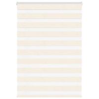 VidaXL Zebra rolgordijn 115x150 cm stofbreedte 110,9 cm marmerbeige - thumbnail