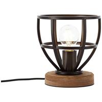 Brilliant Matrix 92610/76 Tafellamp LED E27 40 W Antiek zwart - thumbnail