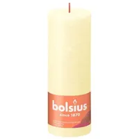 Bolsius Stompkaars Rustiek Butter Yellow 19 cm ø 7 cm - thumbnail