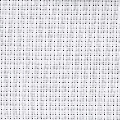 Creativ Company Aida, afm 50x50 cm, 43 vierkanten per 10 cm, wit, 1 stuk