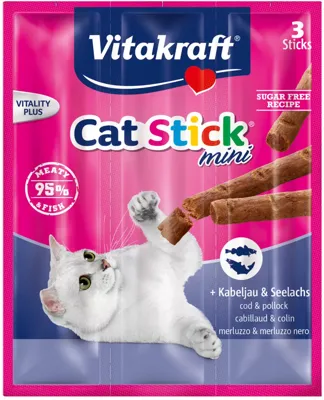 Vitakraft Cat-Stick mini gevogelte & lever 18g