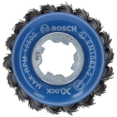 Bosch Accessories Potborstel X-Lock Heavy for Metal, 75 mm, 0,5 mm, gevlochten staaldraad Bosch Power Tools 2608620727 1 stuk(s) - thumbnail