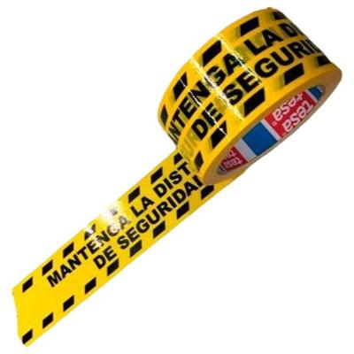 Plakband TESA Geel Zwart 33 m