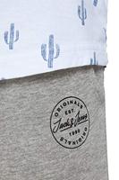 JACK & JONES JEANS INTELLIGENCE regular fit joggingbroek light grey melange - thumbnail