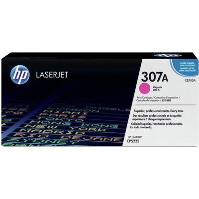 HP toner 307A, 7 300 pagina's, OEM CE743A, magenta HP toner 307A, 7 300 pagina's, OEM CE743A, magenta