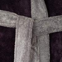 Vossen Vossen Badjas Poppy anhrazit / slate grey anthrazit XL - thumbnail