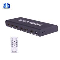 HDMI 4x2 Matrix Switcher / Splitter met Afstandsbediening ondersteunt ARC / MHL / 4Kx2K / 3D 4 Poorts HDMI Input 2 Poorts HDMI Output - thumbnail