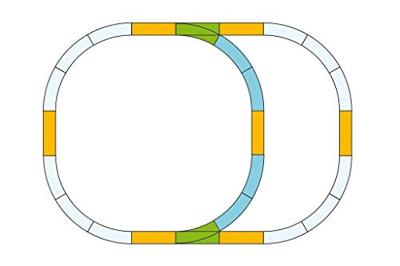 G Piko rails 35302 Uitbreidingsset 600 mm 1 set(s)