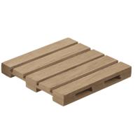 Onderzettersset Pallet 4-delig 10x10cm - thumbnail