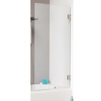 Badwand by Sealskin &apos;I AM&apos; 75x160 cm Chroom/Zilver 1 deel Helder Antikalk glas - thumbnail