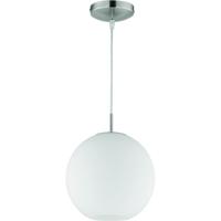 LED Hanglamp Rond - Mat Nikkel - E27 Fitting - Aluminium Design - thumbnail
