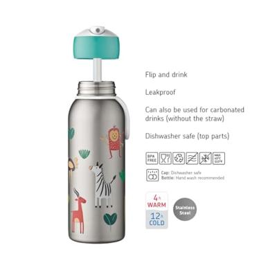 Mepal isoleerfles flip-up Campus 350 ml - frozen 2 - thumbnail
